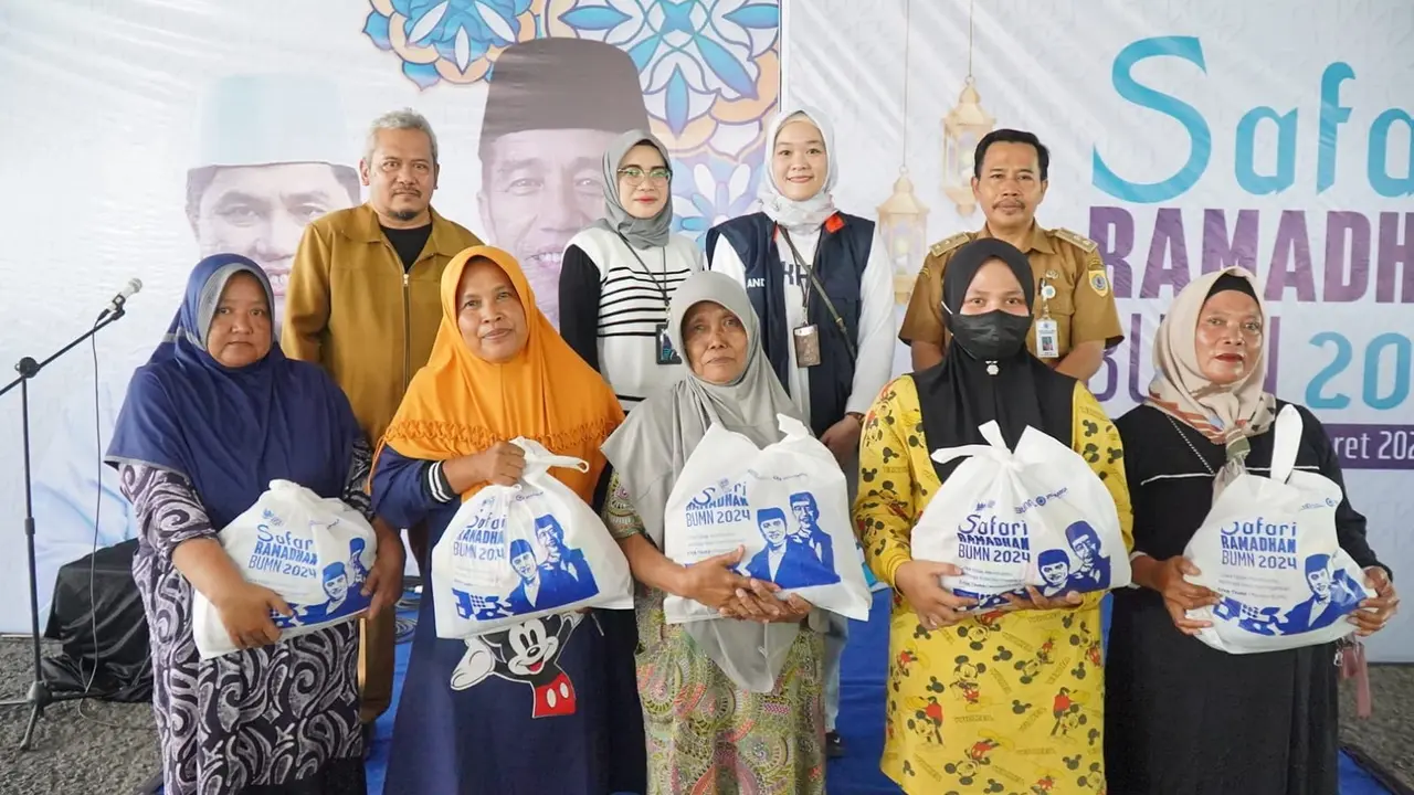 Safari Ramadan BUMN 2024, Jasa Marga Gelar Pasar Sembako Murah dan Bazar UMKM di Brebes