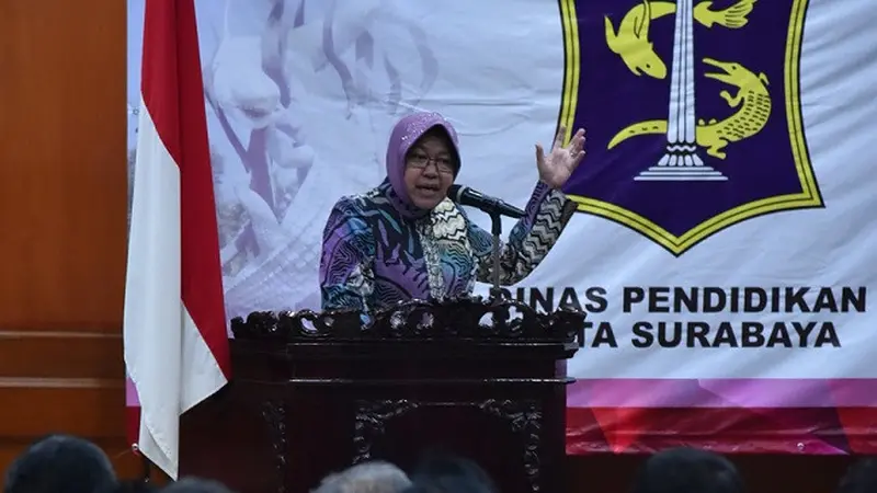 Jelang UN, Risma Tantang Guru Surabaya Cetak Siswa Berani Jujur