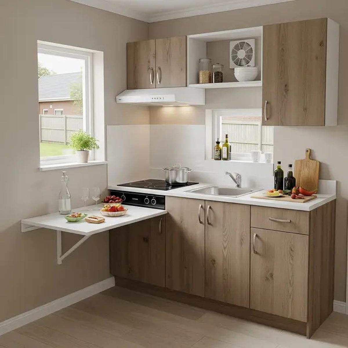 7 Ide Dapur Mini Multifungsi di Rumah 1 Lantai Budget Rp 7 Juta, Hemat Biaya dan Fungsional