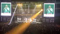 Aksi Kahitna di JBL Festival 2024. (Ruly Riantrisnanto)