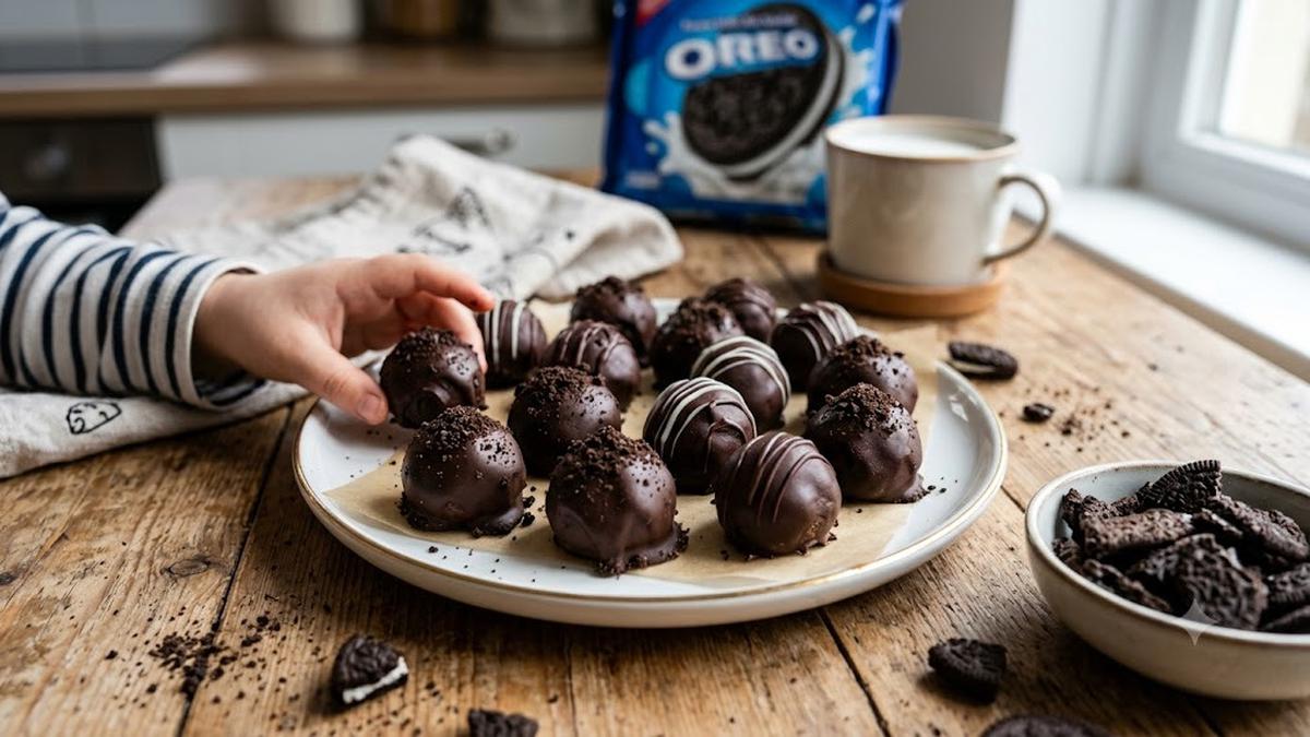 Resep Oreo Truffle 3 Bahan yang Bisa Dibuat Bersama Anak, Tanpa Perlu Oven