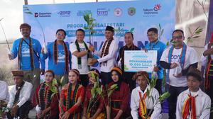 TelkomGroup Tanam 20 Ribu Mangrove, Langkah Nyata Jaga Ekosistem Pesisir Indonesia