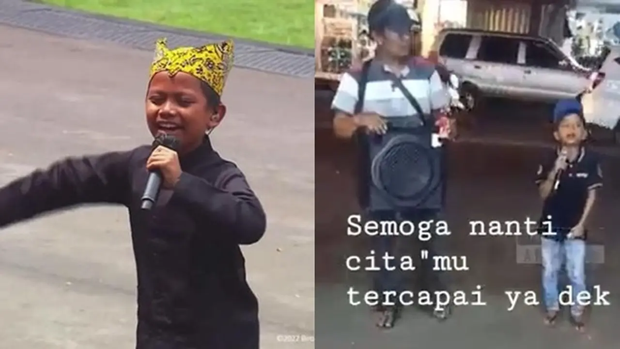 6 Foto Lawas Farel Prayoga Saat Ngamen Ini Curi Perhatian, Kini Penyanyi Cilik Sukses