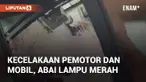 Kecelakaan terjadi di perempatan dekat coffeshop Rumah Bude pada pukul 15.58 WIB. Mobil Innova melaju saat lampu hijau, motor Nmax nyelonong tanpa tengok kanan kiri