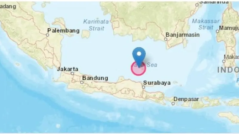 Gempa bumi berkekuatan magnitudo 6,0 mengguncang wilayah Tuban, Jawa Timur sekitar pukul 11.22 WIB pada Jumat (22/3/2024). Informasi gempa disampaikan Badan Meteorologi, Klimatologi, dan Geofisika (BMKG).
