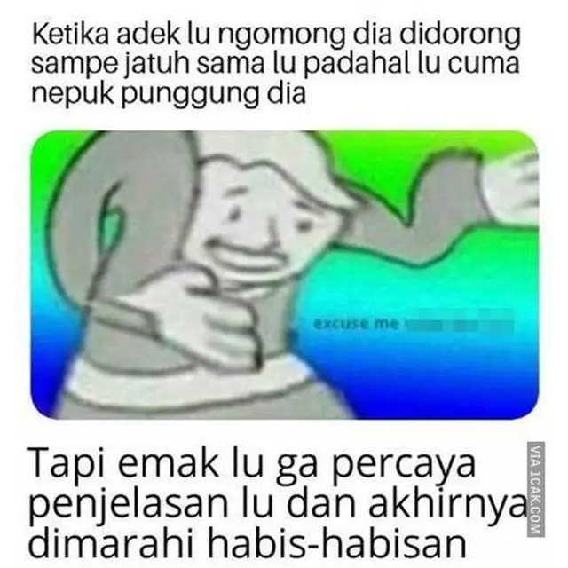 7 Meme Kocak Korban Fitnah Sehari-Hari Ini Bikin Ngakak