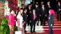 Sudah 3 kali sidang tahunan MPR dan pembacaan pidato kenegaraan Presiden Jokowi sejak 2015, SBY tidak hadir. (Liputan6.com/Doni)