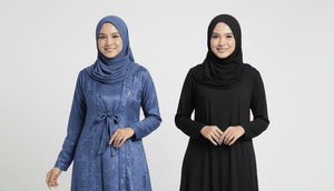 Model Gamis Simpel untuk Pinggul Besar yang Elegan by Gemini