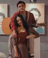 Rizky Febian, belum lama ini sering kali mengingkap rasa kagumnya terhadap perempuan cantik bernama Anya Geraldine. Bermimpi bisa foto bareng, akhirnya laki-laki bersuara merdu ini berhasil mewujdukannya. (Instagram/rizkyfbian)