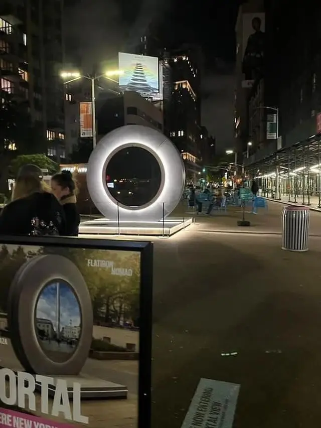 Portal antara Dublin dan New York City