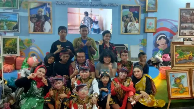 Peringati Hari Ulang Tahun Jawa Timur ke-78, Anak-Anak Disabilitas Meriahkan Jatim Fest 2023. Foto: Y-AMI.