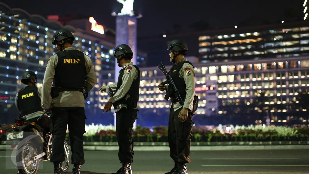 20160706-Pengamanan Ketat Jalan Protokol Ibu Kota Pasca Bom Solo