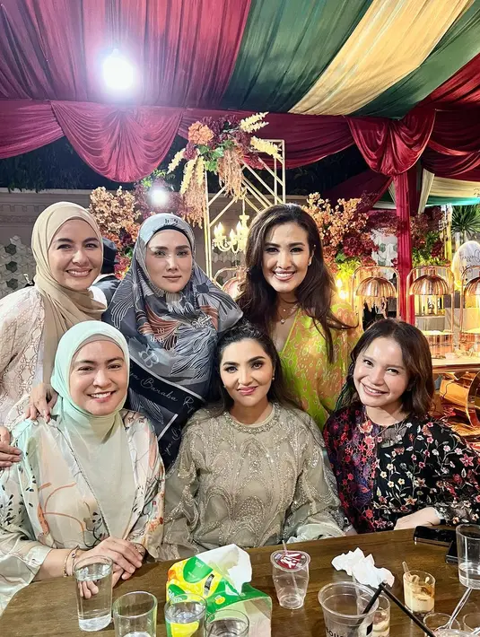 Ulang tahun Anang Hermansyah. [Foto: Instagram/meisya_siregar]