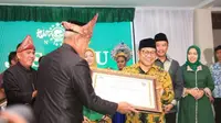Ketua Umum DPP Partai Kebangkitan Bangsa (PKB) Muhaimin Iskandar. (Dok Lembaga Penasihat Adat Kota Lubuklingau, Sumatera Selatan)
