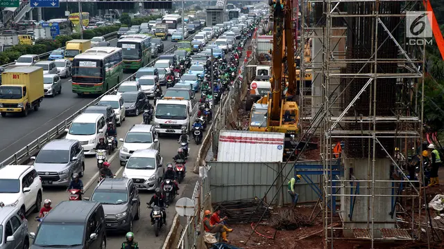 Progres Pembangunan LRT Jabodebek Capai 30 Persen