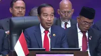 Presiden Joko Widodo atau Jokowi resmi membuka Konferensi Tingkat Tinggi (KTT) ke-43 ASEAN yang digelar di JCC Senayan Jakarta, Selasa (5/9/2023). (Tangkapan Layar Youtube Sekretariat Presiden)