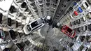 Autostadt CarTowers Wolfsburg, Jerman ini merupakan gedung khusus yang menjadi lahan parkir bagi ratusan mobil. (Source: id.pinterest.com)
