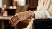 7 Model Gelang Emas dengan Berlian Kecil untuk Usia 50 Tahun ke Atas