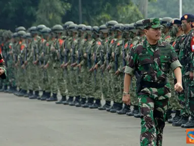 Kasum TNI Buka Latihan PPRC TNI 2012