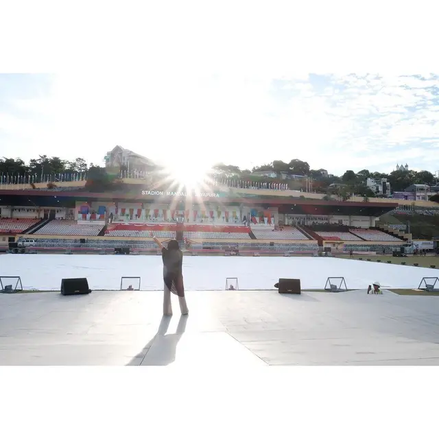 Anggun di Papua (Foto: Instagram/@anggun_cipta)