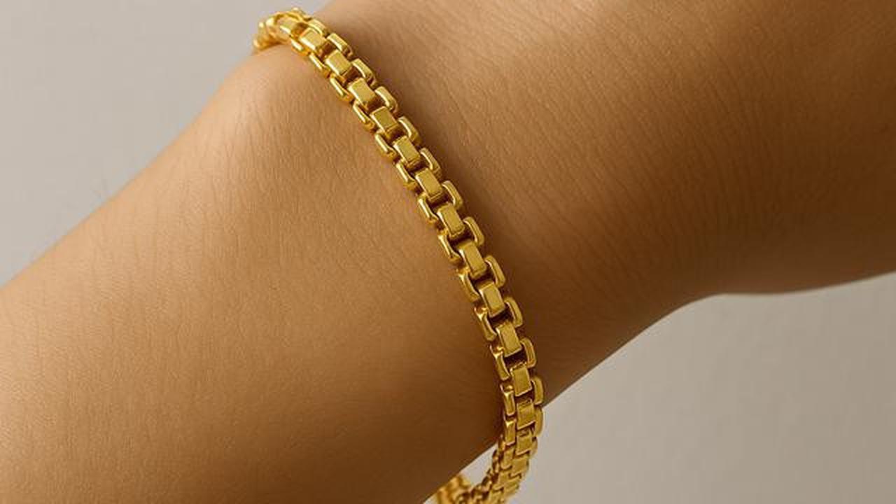 7 Model Gelang Emas 12 Gram Model Rantai Tali, Tampil Anggun Setiap Hari