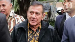 Japto Soerjosoemarno dipanggil penyidik KPK untuk diperiksa sebagai saksi dalam kasus dugaan gratifikasi dan pencucian uang yang menjerat mantan Bupati Kutai Kartanegara Rita Widyasari. (Liputan6.com/Herman Zakharia)