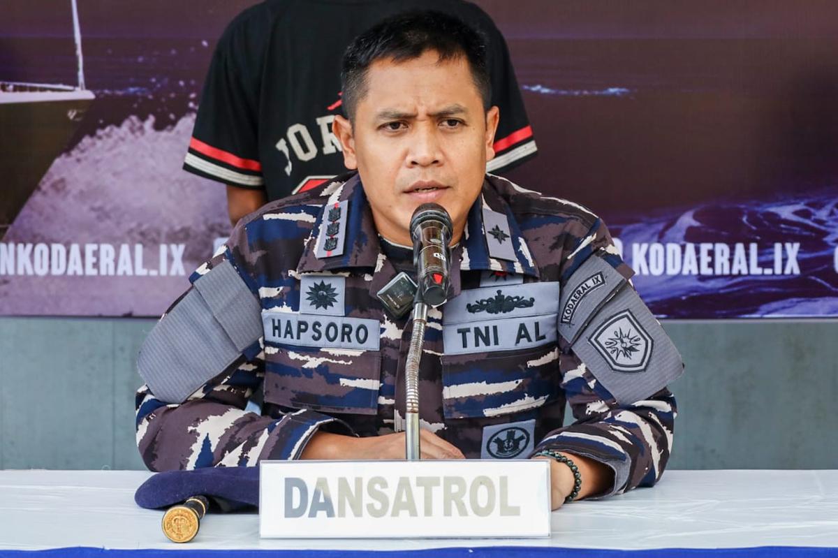 Komandan Satuan Patroli (Dansatrol) Kodaeral IX, Kolonel Laut (P) Hapsoro A. PurbaningtyasKomandan Satuan Patroli (Dansatrol) Kodaeral IX, Kolonel Laut (P) Hapsoro A. Purbaningtyas