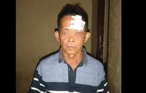 Cekcok Batas Tanah, Petani Lansia Dibacok 7 Kali