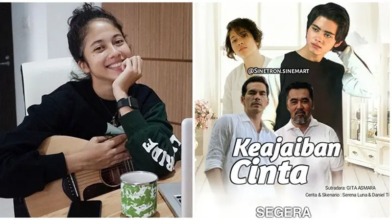 Jajal Akting, Ini 6 Potret Sitha Marino dan Pemain Keajaiban Cinta saat di Balik Layar