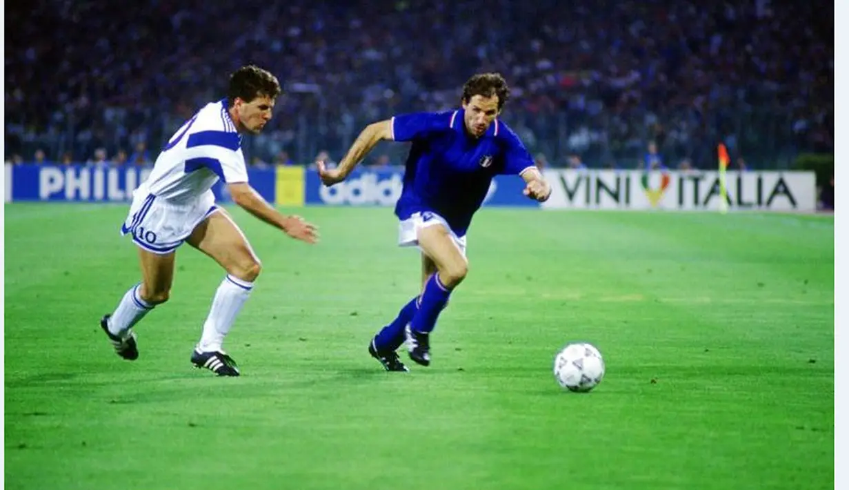 Giuseppe Baresi memang tidak seterkenal saudaranya Franco Baresi. Tapi keduanya sempat bersama membela Timnas Italia di Piala Eropa 1980. (www.squawka.com)