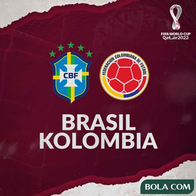Kualifikasi Piala Dunia - Brasil Vs Kolombia