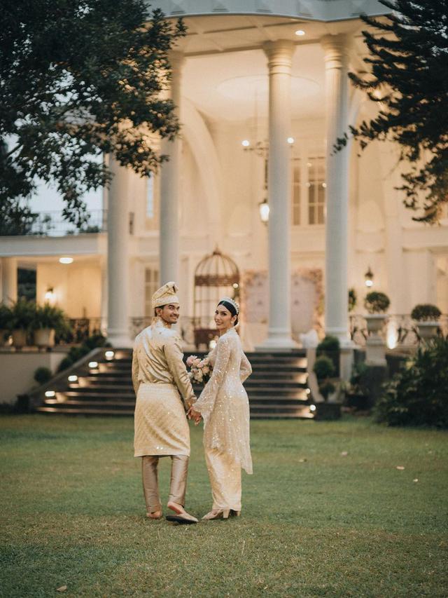 6 Momen Akad Nikah Tyas Mirasih dan Tengku Tezi, Usung Adat Melayu Modern