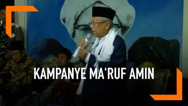 Di Bekasi, Ma'ruf Amin melanjutkan kampanyenya dengan mengunjungi pondok pesantren Al-Baqiyatussholihat. Ia berpesan kepada masyarakat agar mengirimkan anaknya ke pondok pesantren.