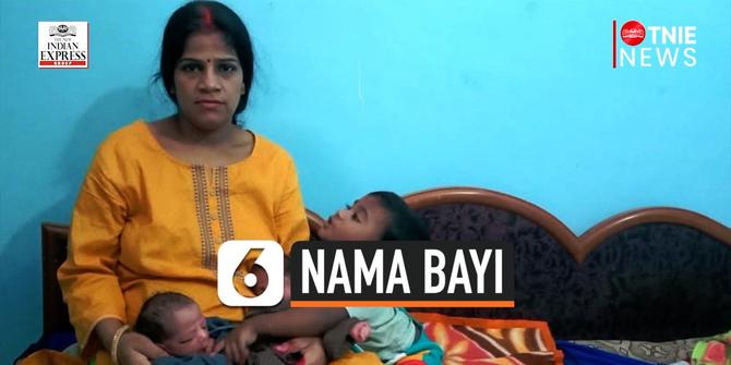 VIDEO: Anak Kembar Lahir Diberi Nama Covid dan Corona