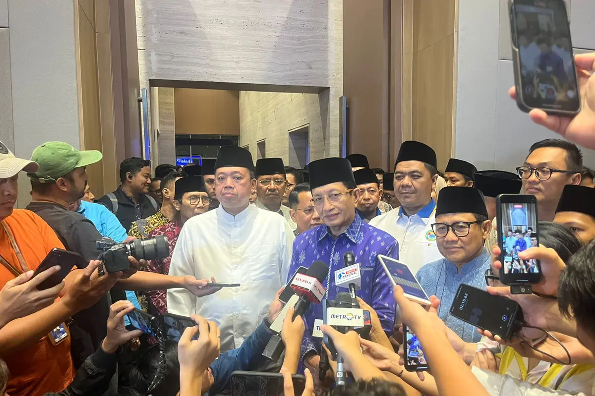 PB IKA Pergerakan Mahasiswa Islam Indonesia (PMII) menyelenggarakan Halal Bihalal dengan menghadirkan sejumlah tokoh yang kini duduk sebagai menteri di Kabinet Merah Putih (Istimewa)
