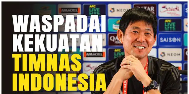 VIDEO: Pelatih Timnas Jepang, Hajime Moriyasu Waspadai Kekuatan Timnas Indonesia
