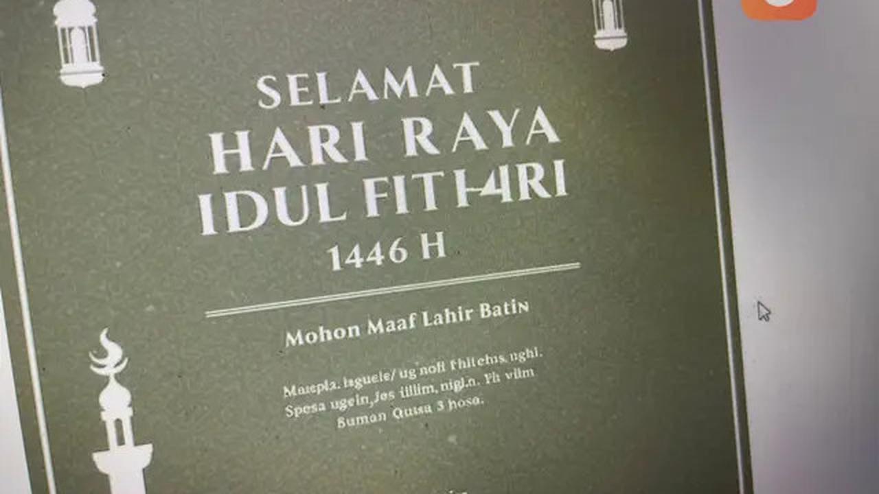 Cara Membuat Kartu Ucapan Idul Fitri 2025 dengan Meta AI, ChatGPT, dan Gemini AI
