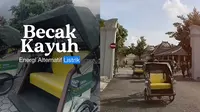 Becak kayuh listrik untuk wisata akhirnya beroperasi di Yogyakarta. (Dok: TikTok Humas Pemda DIY https://vt.tiktok.com/ZSFgEsB6E/)