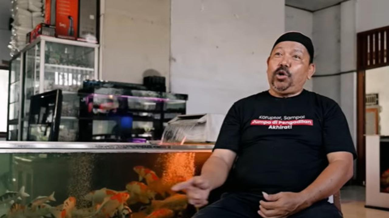 Jauh dari Agama, Cerita Bos Akuarium dan Ikan Hias Dulu Sukses Kini Hidup Sederhana
