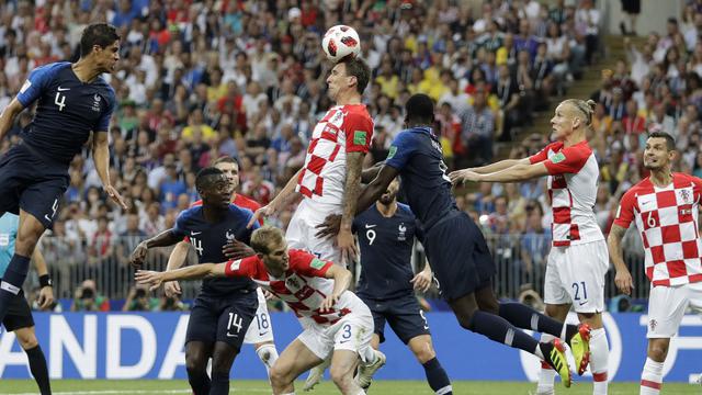 Prancis vs Kroasia di Final Piala Dunia 2018