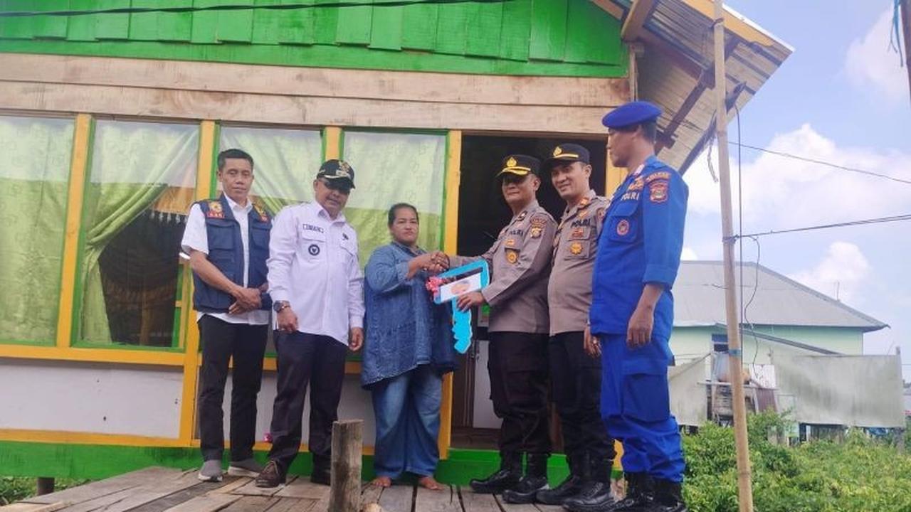 Tahukah Anda? Polres Banyuasin Bedah Rumah Warga, Tingkatkan Kesejahteraan Masyarakat Kurang Mampu