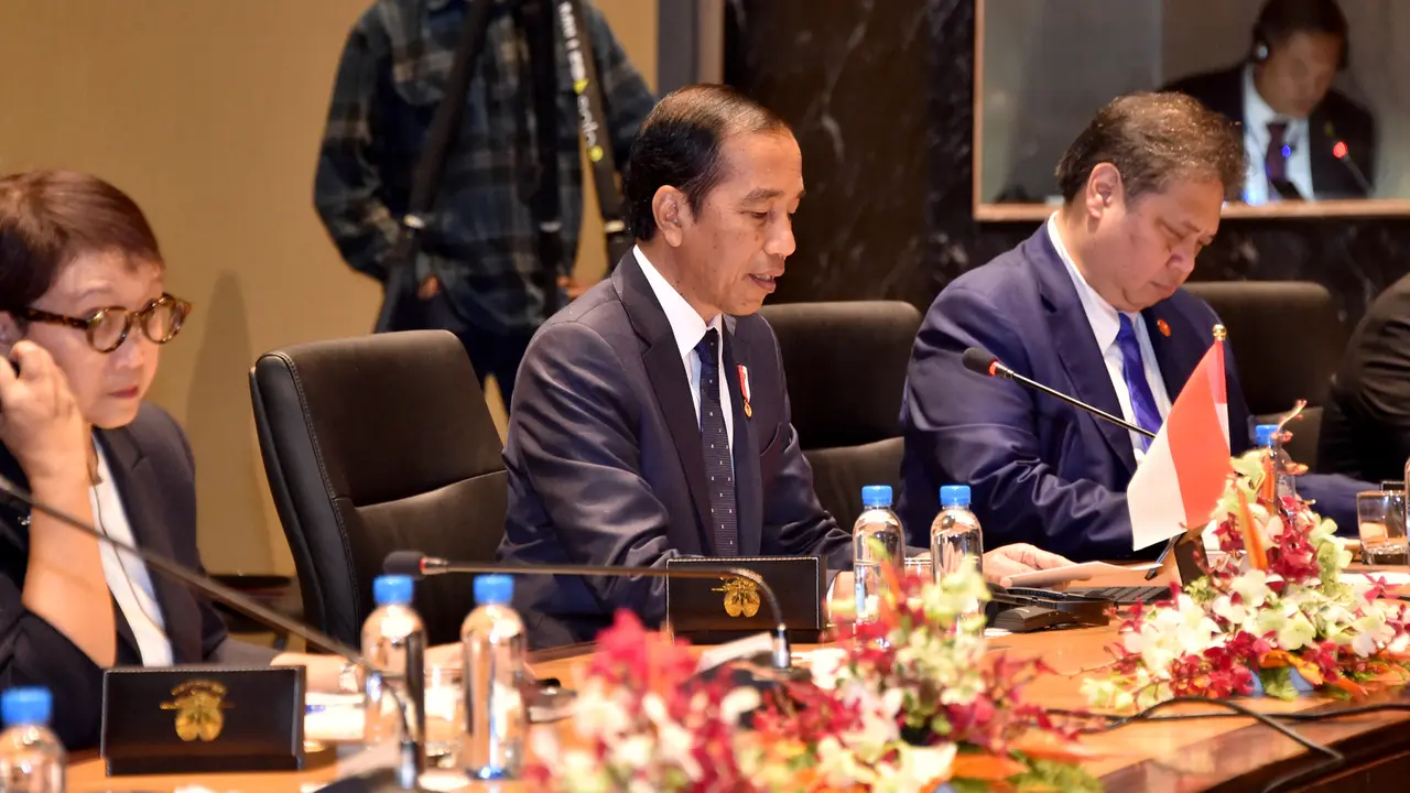 Pertemuan Bilateral Jokowi dan James Marape
