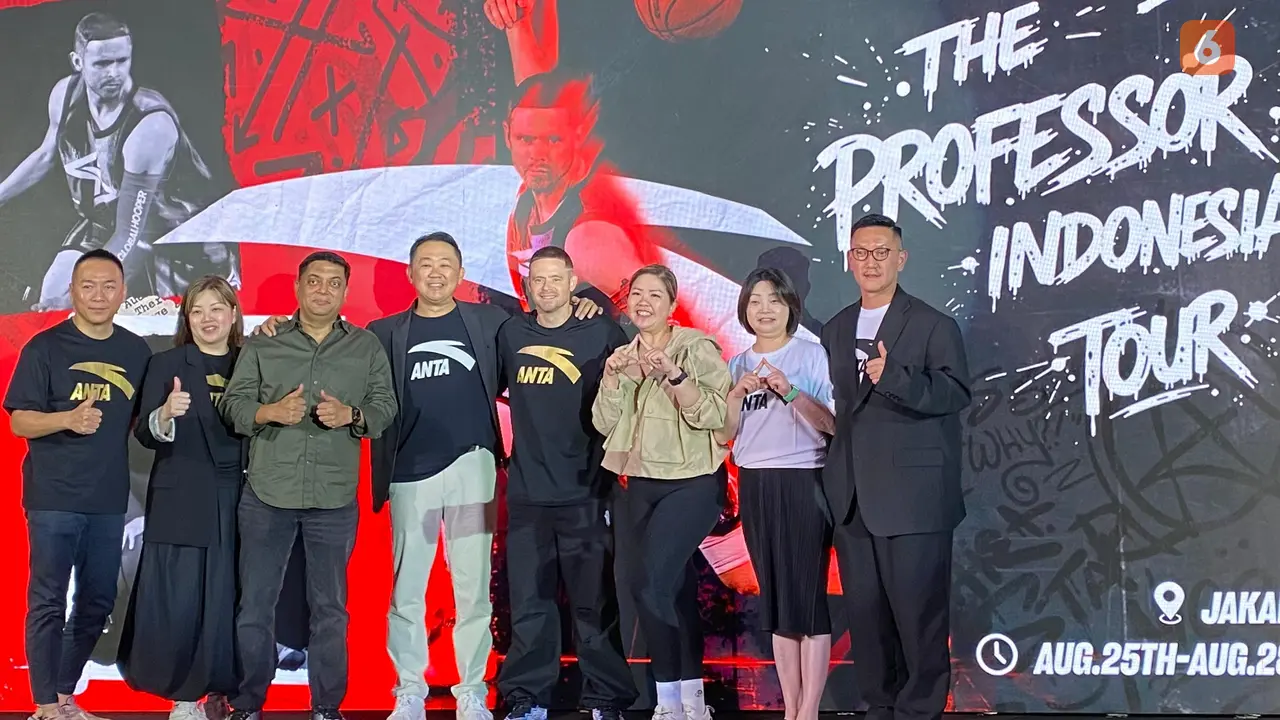 The Professor Indonesia Tour: konferensi pers Peresmian ANTA Hadir di Indonesia, Selasa (26/8/2025)