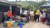 Kemarau Ekstrem di Lampung, BPBD Kirim 20.000 Liter Air