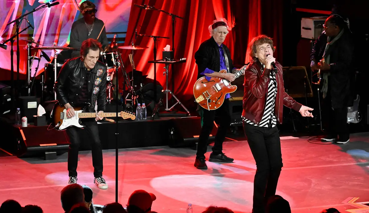 Hackney Diamonds merupakan album pertama The Rolling Stones sejak kematian drummernya, Charlie Watts. (Evan Agostini/Invision/AP)