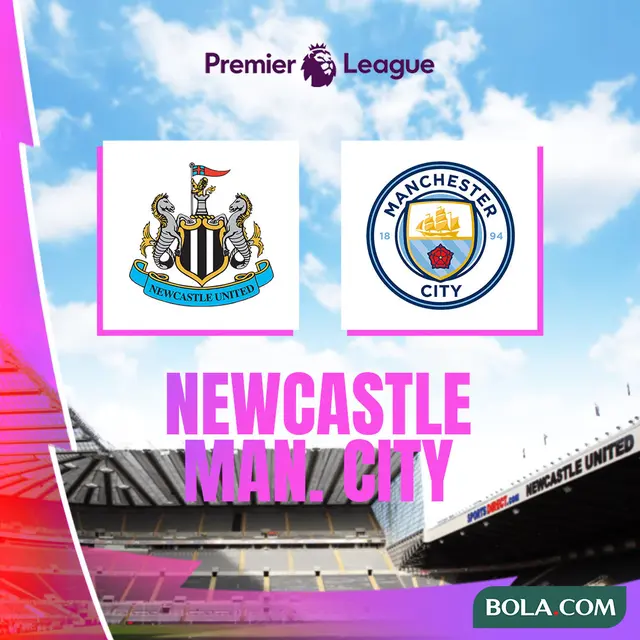 Liga Inggris - Newcastle United Vs Man City