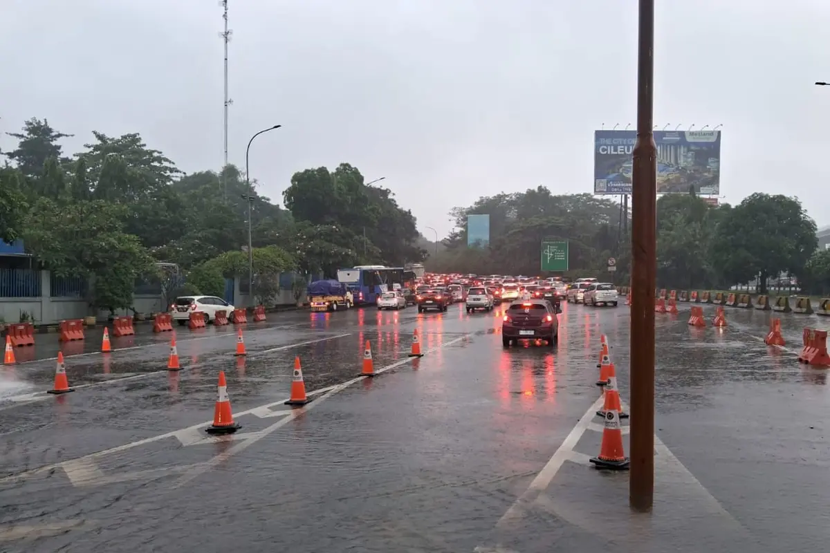 Gerbang Tol (GT) Cibubur di Jalan Tol Jagorawi. (Foto: Jasa Marga)
