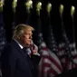 Presiden AS Donald Trump di Konvensi Partai Republik. Dok: AP Photo
