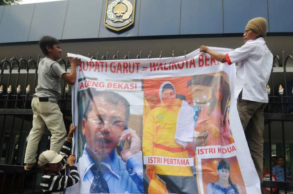 Kemendagri kedatangan puluhan wanita tolak pemimpin poligami
