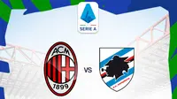Liga Italia - AC Milan Vs Sampdoria (Bola.com/Adreanus Titus)